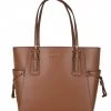 Michael Kors Voyager Ew Tote Luggage & Gold Colored Hardware