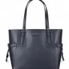 Michael Kors Voyager Ew Tote Admiral & Silver Colored Hardware