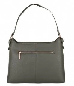 Alyssum Hobo Olive Night 9 Alyssum Hobo Olive Night -Mode Tas mistermiara alyssum schoudertas olivegreen totebag b010 back 600