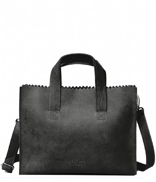 My Paper Bag Handbag Crossbody Off Black 1 My Paper Bag Handbag Crossbody Off Black