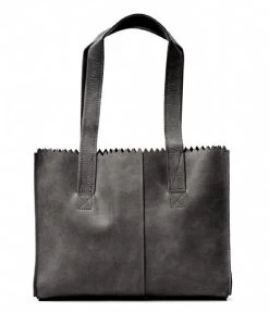 MY PAPER BAG Handbag Off Black -Mode Tas myomy my paper bag handbag black side 600