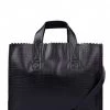 My Paper Bag Handbag Crossbody Croco Black