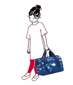 Reisenthel Allrounder Medium Kids Abc Friends Blue -Mode Tas reisenthel allrounder medium kids abc friends blue 2 600