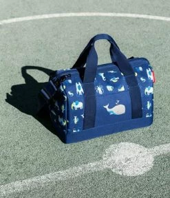 Reisenthel Allrounder Medium Kids Abc Friends Blue -Mode Tas reisenthel allrounder medium kids abc friends blue 4 600