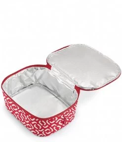 Reisenthel Coolerbag M Pocket Signature Red -Mode Tas reisenthel coolerbag m pocket signature red inside 600