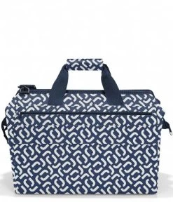 Reisenthel Allrounder Large Pocket Signature Navy -Mode Tas reisenthel mk allrounder large pocket signature navy back 600