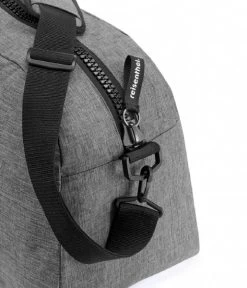 Reisenthel Overnighter Canvas Twist Silver -Mode Tas reisenthel overnighter canvas twist silver detail 600