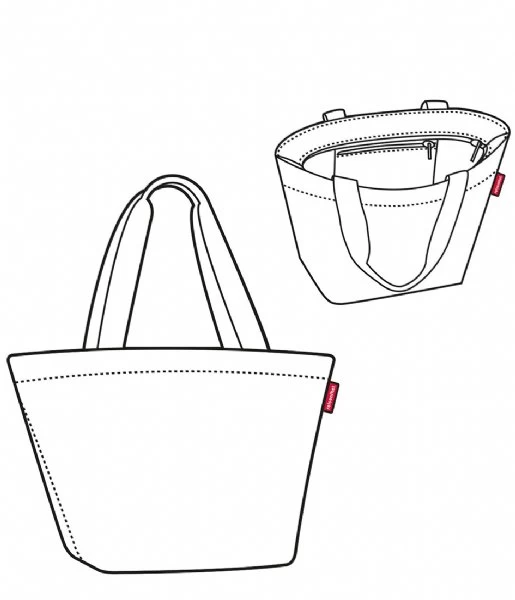 Reisenthel Shopper Medium Dots 3 Reisenthel Shopper Medium Dots - Afbeelding 3