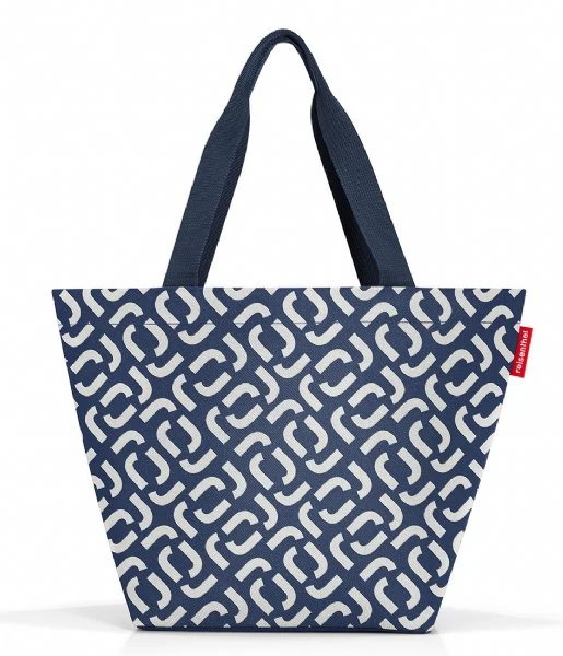 Reisenthel Shopper Medium Signature Navy 1 Reisenthel Shopper Medium Signature Navy