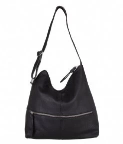 Fennel Hobo Black 8 Fennel Hobo Black -Mode Tas thelittlegreenbag 3971 fennel hobo black back 600