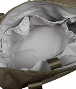 Duffle Bag Daisy Olive -Mode Tas thelittlegreenbag daisy duffle olive inside 600