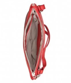Finn Crossbody Red -Mode Tas thelittlegreenbag finncrossbody crossbody red crossbody 3747 inside 600