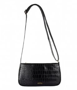 Baguette Bag Croco Black